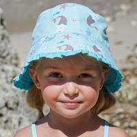 Playshoes zonnehoed omkeerbaar eenhoorn en zeemeermin mint-55 cm - thumbnail