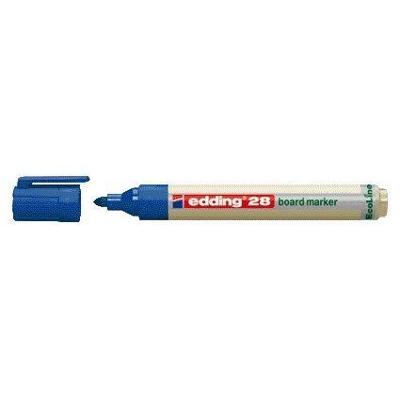 Whiteboardmarker edding 28 EcoLine rond 1.5-3mm blauw | 10 stuks