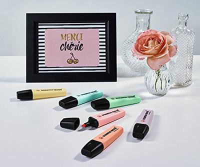 STABILO boss original pastel - markeerstift - set 4 stuks STABILO boss original pastel - markeerstift - set 4 stuks
