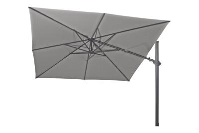 4 Seasons Outdoor | Zweefparasol Siesta Premium 300 x 300 cm | Antraciet-Charcoal