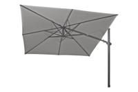 4 Seasons Outdoor | Zweefparasol Siesta Premium 300 x 300 cm | Antraciet-Charcoal - thumbnail
