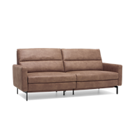 Relaxbank 2,5-Zits T-502 Bruin Stof - thumbnail