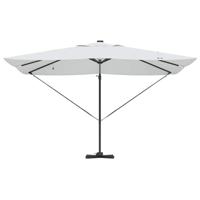VidaXL Parasol met slot zand 352 x 251 x 265 cm polyester en aluminium - thumbnail