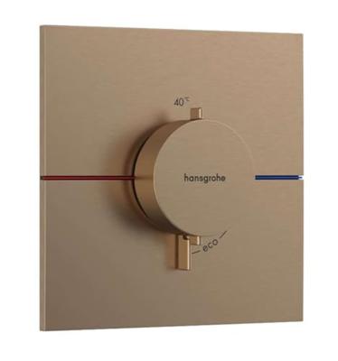 Hansgrohe ShowerSelect Comfort E thermostaat inbouw, Brushed Bronze Hansgrohe ShowerSelect Comfort E thermostaat inbouw, Brushed Bronze