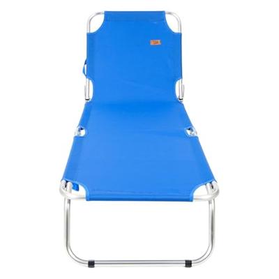 Strandstoel Ociotrends Blauw 188 x 58 x 24 cm