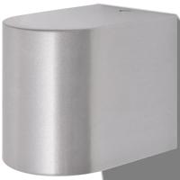 VidaXL Led-wandlamp tuin neerwaarts rond 2 st - thumbnail