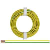 Donau Elektronik 325-354 Draad 3 x 0.25 mm² Geel, Wit, Groen 5 m - thumbnail