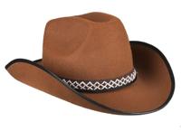 Bruine Cowboyhoed Cassidy Kind - thumbnail