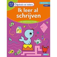 Deltas Oefenboek met stickers - ik leer al schrijven (4-5 jaar) - thumbnail