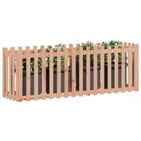 Plantenbak verhoogd hekontwerp 200x50x70 cm massief douglashout - thumbnail