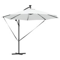 Cantilever Banana Parasol met slot Zand 294 x 294 x 248 cm - thumbnail