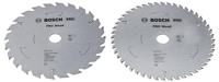 Bosch Accessoires PRO Wood Cirkelzaagbladen | 165 mm | Cordless | 2 stuks - 2608644735 - thumbnail