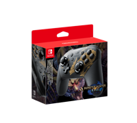 Nintendo Pro Controller Monster Hunter Rise Edition Zwart, Goud Bluetooth Gamepad Analoog/digitaal Nintendo Switch - thumbnail