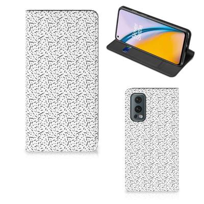 OnePlus Nord 2 5G | Hoesje met Magneet | Stripes Dots