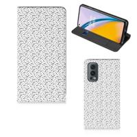 OnePlus Nord 2 5G | Hoesje met Magneet | Stripes Dots - thumbnail