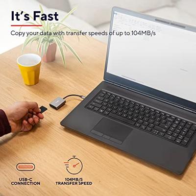 Trust Dalyx Snelle USB-kaartlezer van aluminium - thumbnail