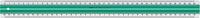 Linex antislip liniaal 40 cm groen/transparant - thumbnail