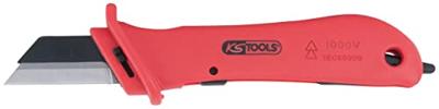 Kabelmes met isolatie en verwisselbaar lemmet, 189mm KS Tools NEW-47157 Kabelmes met isolatie en verwisselbaar lemmet, 189mm KS Tools NEW-47157