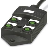 Phoenix Contact SACB-4/ 4- 5,0PUR SCO P 1452398 Passieve sensor/actorbox M12-verdeler met kunststof schroefdraad 1 stuk(s) Piece - thumbnail