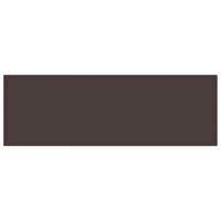 Tuintafel 300x100x73 cm poly rattan bruin - thumbnail