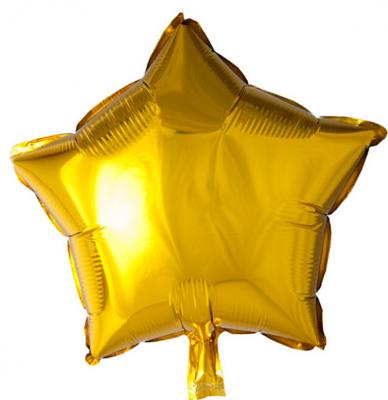Ster Ballon Folie Goud metallic 45cm
