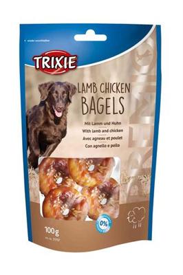 Trixie Premio Lamb Chicken Bagels hondensnack 2 x 100 g Trixie Premio Lamb Chicken Bagels hondensnack 2 x 100 g