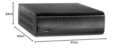 Inter-Tech JX-500 Zwart computerbehuizing