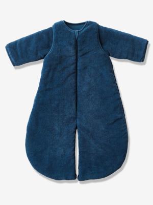 Trappelzak uit microvezel met afneembare mouwen, ideaal voor uitstapjes marineblauw