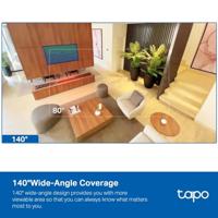 Tapo C125 Wifi-bewakingscamera met AI IP-camera Wit - thumbnail