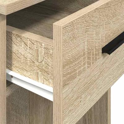 Computertorenstandaard met lade 35x45x77 cm sonoma eikenkleurig Computertorenstandaard met lade 35x45x77 cm sonoma eikenkleurig