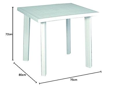 Eettafel IPAE Progarden Buitenkant Hars 80 x 75 x 72 cm