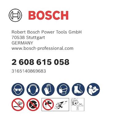 Bosch Accessoires Diamantdoorslijpschijf | Standard for Universal | 115X22,23 | 10 stuks - 2608615058 Bosch Accessoires Diamantdoorslijpschijf | Standard for Universal | 115X22,23 | 10 stuks - 2608615058