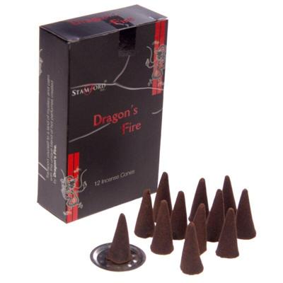 Dragons Fire 37180 - Stamford Black Wierook Kegels