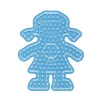 Hama strijkkralenbordje maxi meisje - thumbnail