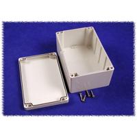 Hammond Electronics 1554R2GYSL Universele behuizing 160 x 160 x 60 Polycarbonaat Grijs 1 stuk(s) - thumbnail