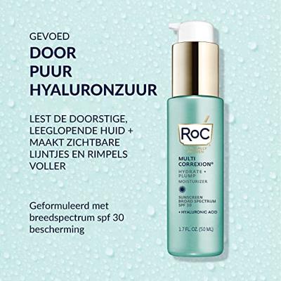 ROC Multi correxion hydrate+plump moisturiser SPF30 50 Milliliter