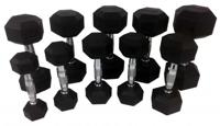 Tunturi Hexa Dumbellset 1-10 kg - thumbnail