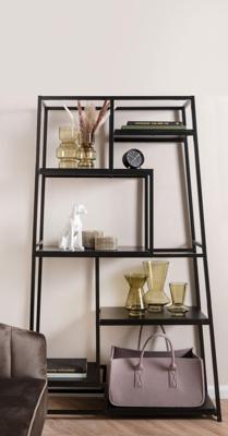 Bloemenvaas Glow medium 22x 13,5 cm - mosgroen