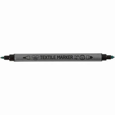 Creativ Company Dubbelzijdige textielstiften - basiskleuren, 6st.