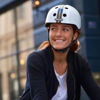 Melon helm urban active straight black white xxs-s - thumbnail