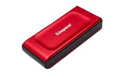 Kingston XS1000 1 TB Externe SSD harde schijf USB-C Rood SXS1000R/1000G - thumbnail