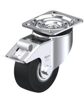 Blickle LK-SE 100K-1-FI Zwenkwiel met rem Wieldiameter: 100 mm Draagvermogen (max.): 270 kg 1 stuk(s) - thumbnail