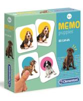 Clementoni Bordspel Memo Puppies - 80 kaarten - thumbnail