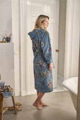 Pip Studio Pip Studio Secret Garden Bathrobe Blue XXL