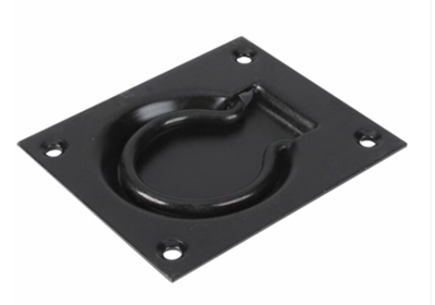 Waelbers Luikring 75x90mm zwart - 10 Stuk(s) - 707107.05