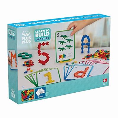 Plusplus Learn to Build abc/123 Plus-Plus: 600 stuks 3909