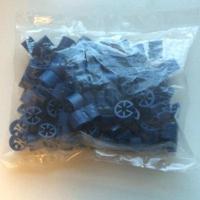 Minimarker onbedrukt donker blauw 100st - thumbnail