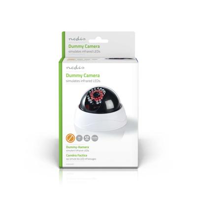 Dummy beveiligingscamera | Dome | Wit