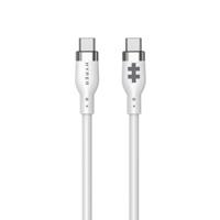 Hyper HyperJuice USB-C naar USB-C silicone charging kabel (1.5m/60W) - Black - thumbnail