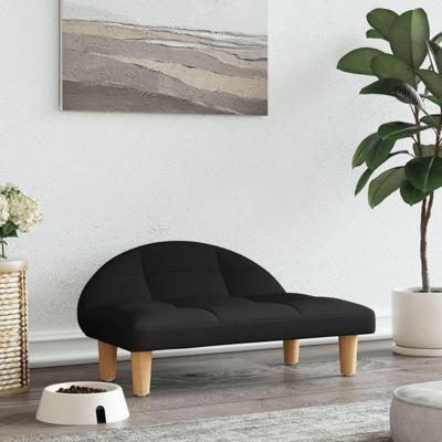 Hondenmand 70x52x30 cm stof zwart Hondenmand 70x52x30 cm stof zwart